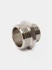 Ниппель переходной AQUALINK, наружная резьба, 1/2" х 3/4" никелированная латунь