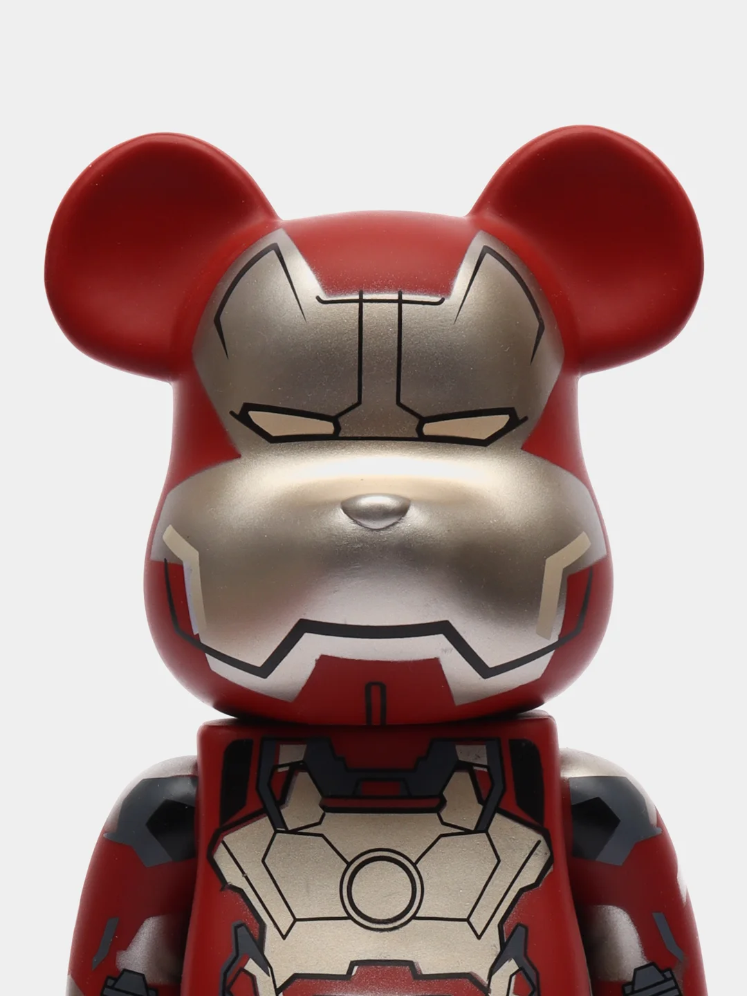 Коллекционная Игрушка Bearbrick "железный человек" 28 см