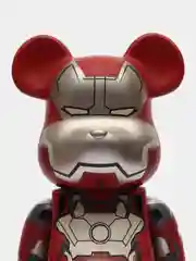 Коллекционная Игрушка Bearbrick "железный человек" 28 см