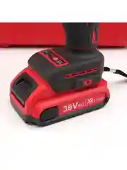 Красный бесщеточная ударная дрель - аккумуляторный шуруповерт Milwaukee, 24V / 36V