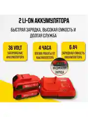 Красный бесщеточная ударная дрель - аккумуляторный шуруповерт Milwaukee, 24V / 36V