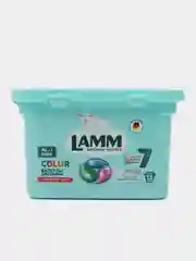 Средство для стирки, жидкое, в капсулах, Lamm Color, 12 шт