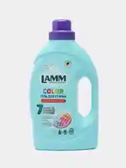Средство для стирки, жидкое, гель Lamm Color, 1,3 кг