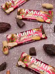 Батончик Кремлина "Финик шоколадный с арахисом", глазированный, 30 штук, 30 г