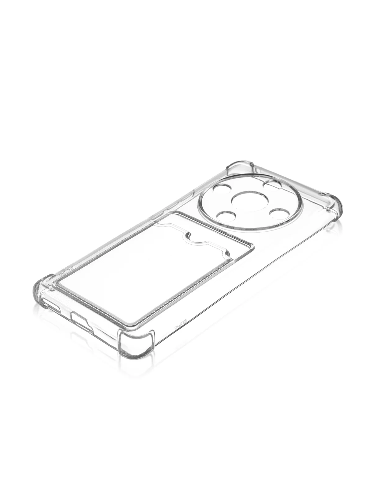 Прозрачный чехол для Honor X9b 5G/ Magic 6 Lite 5G противоударный BROSCORP с углами карманом для карт