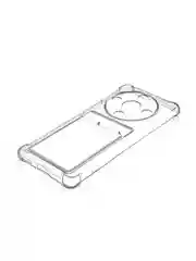 Прозрачный чехол для Honor X9b 5G/ Magic 6 Lite 5G противоударный BROSCORP с углами карманом для карт