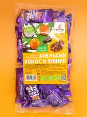 Конфеты Кремлина "Мальдивы Фит. Финик и апельсин", неглазированные, 450 г