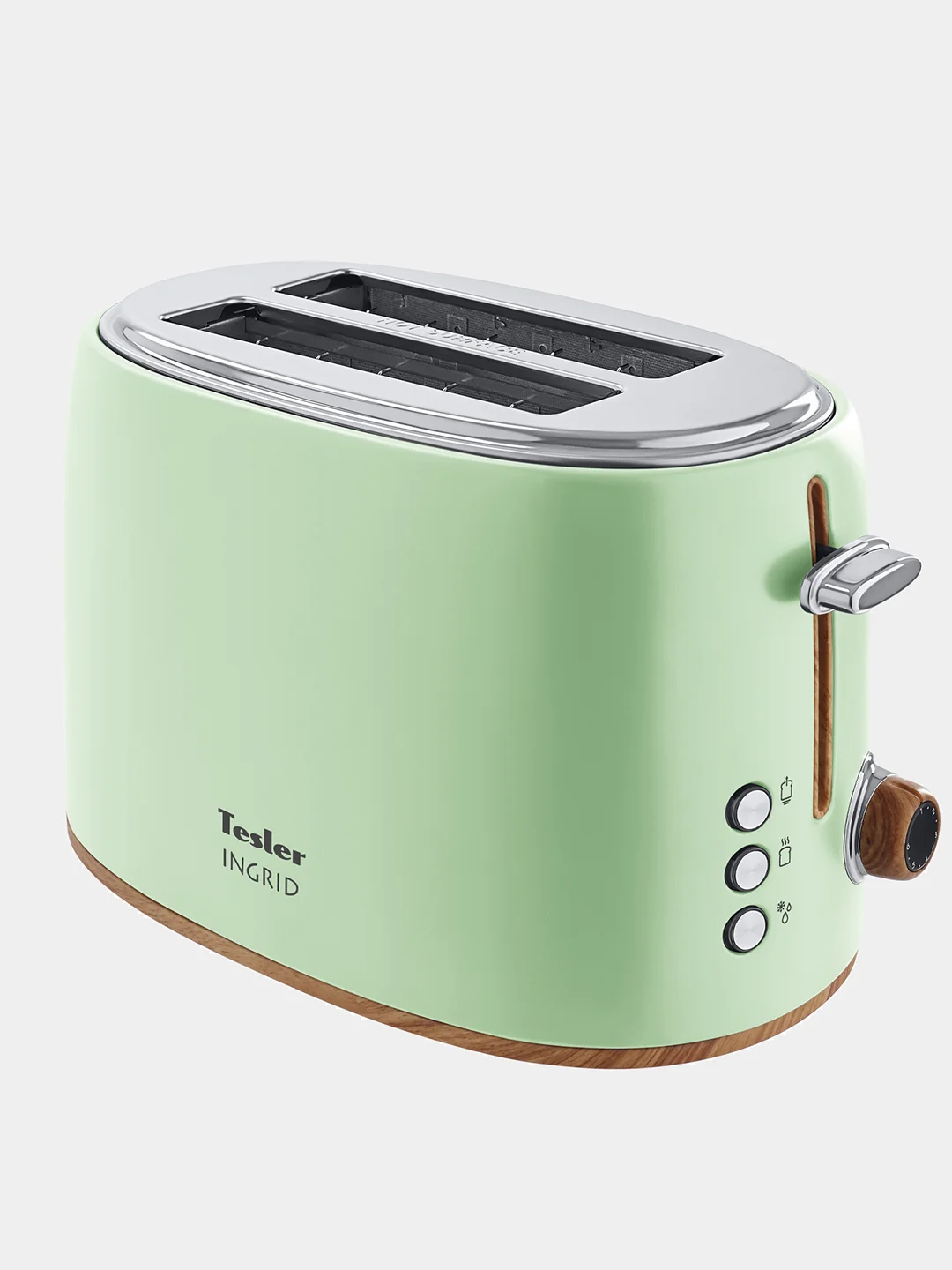 Зеленый тостер TESLER TT-240