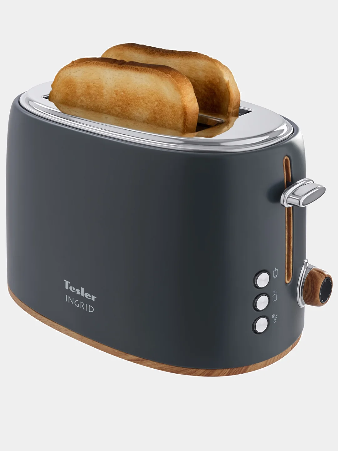 Белый тостер TESLER TT-240