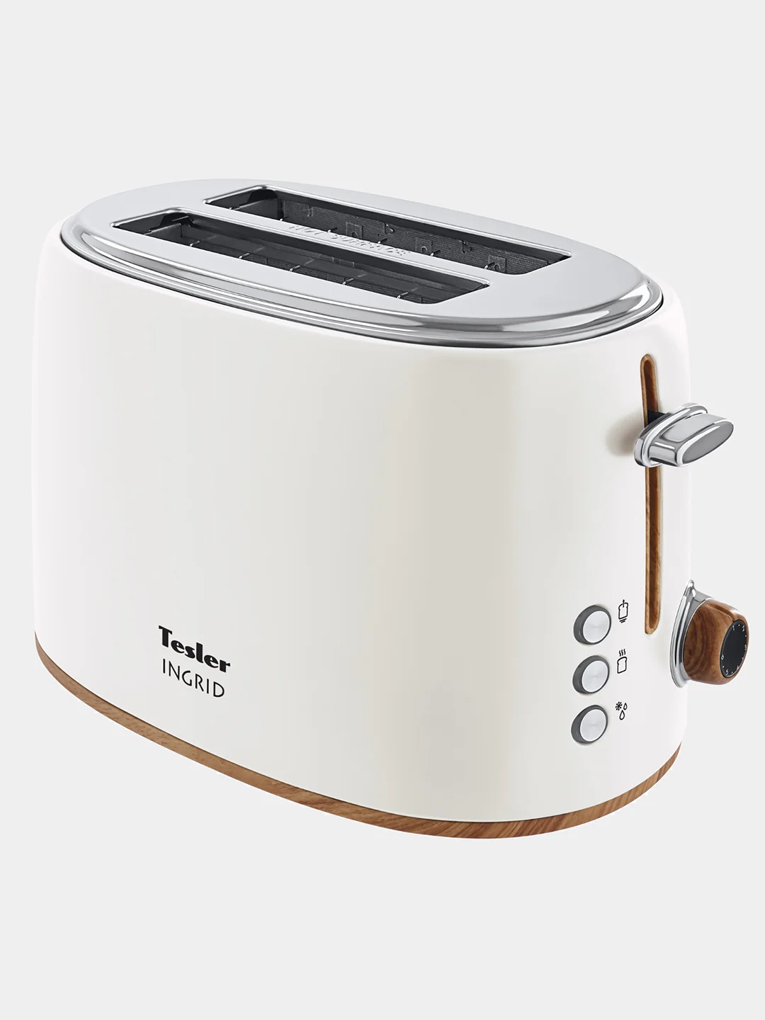 Тёмно-серый тостер TESLER TT-240