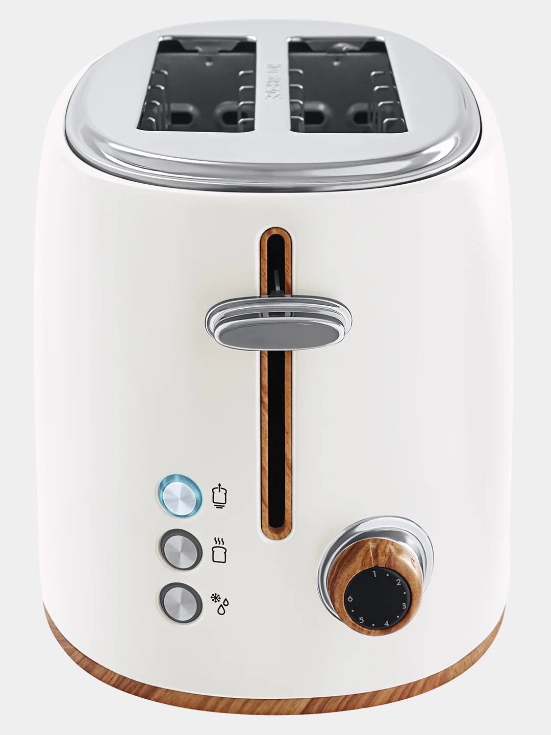 Тёмно-серый тостер TESLER TT-240