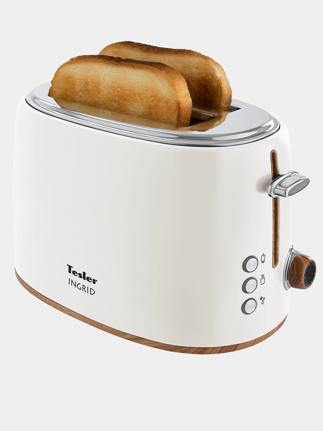 Тёмно-серый тостер TESLER TT-240