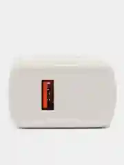 Белый блок питания для быстрой зарядки Quick Charge 3.0 USB, зарядное устройство для Андроид