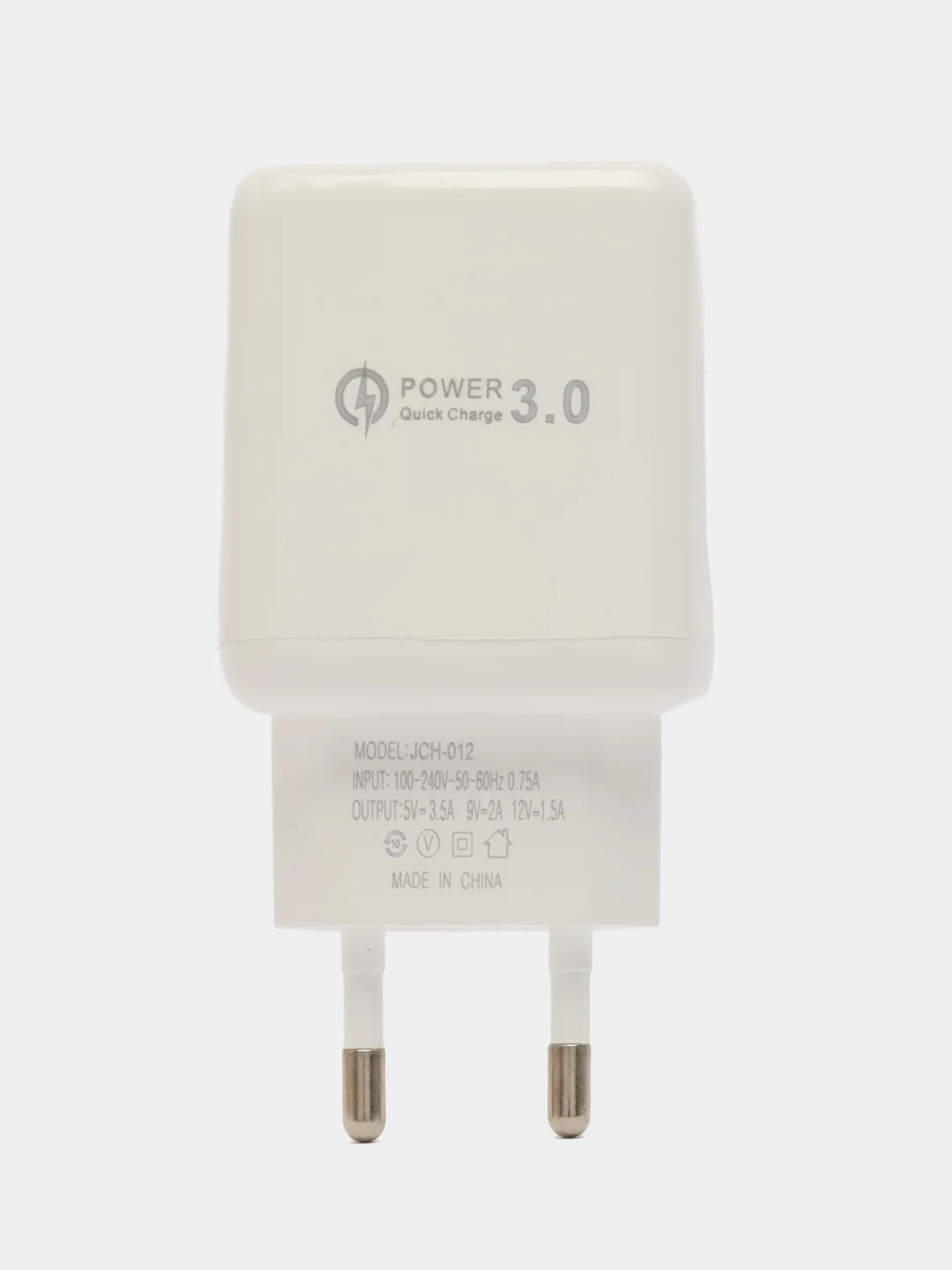 Белый блок питания для быстрой зарядки Quick Charge 3.0 USB, зарядное устройство для Андроид
