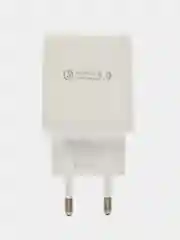 Белый блок питания для быстрой зарядки Quick Charge 3.0 USB, зарядное устройство для Андроид