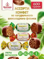 Конфеты "Кэжуал", ассорти, кофе, тирамису, лесной орех, 600 г