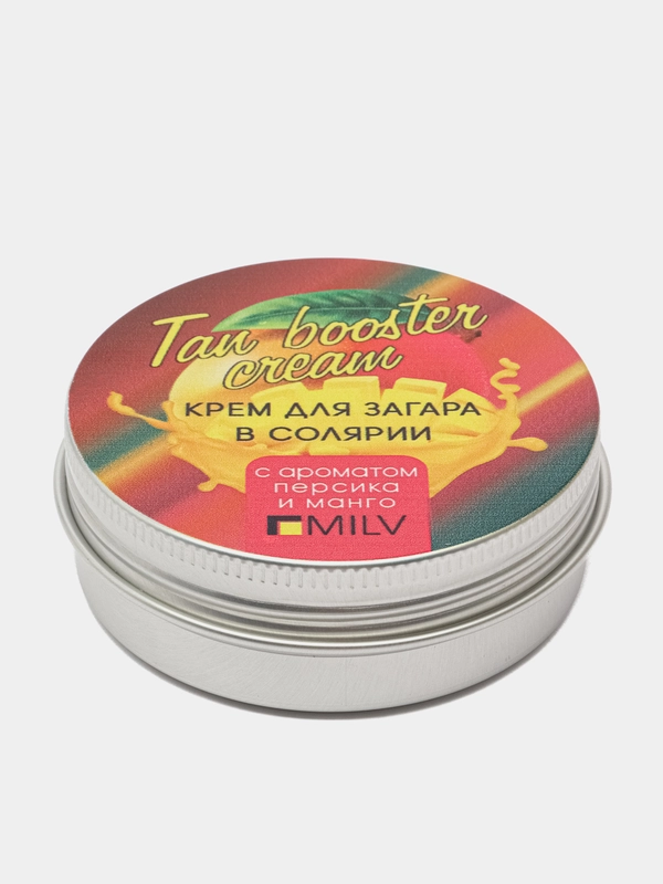 Крем для загара в солярии "PEACH and MANGO". 45 г Milv