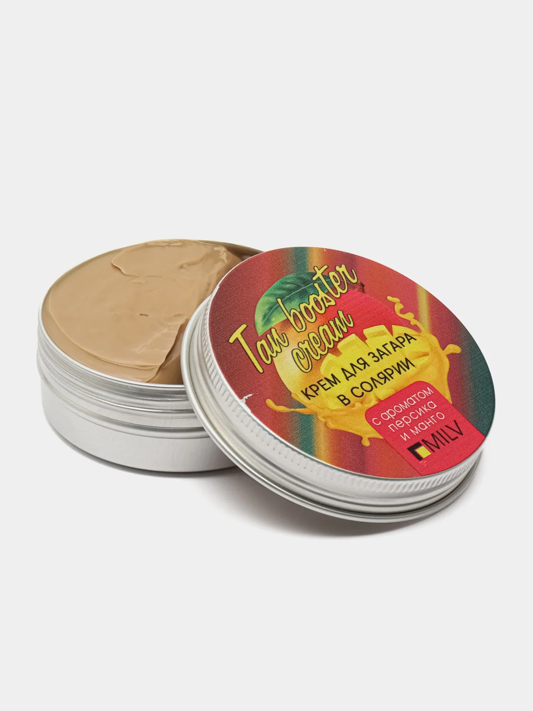 Крем для загара в солярии "PEACH and MANGO". 45 г Milv