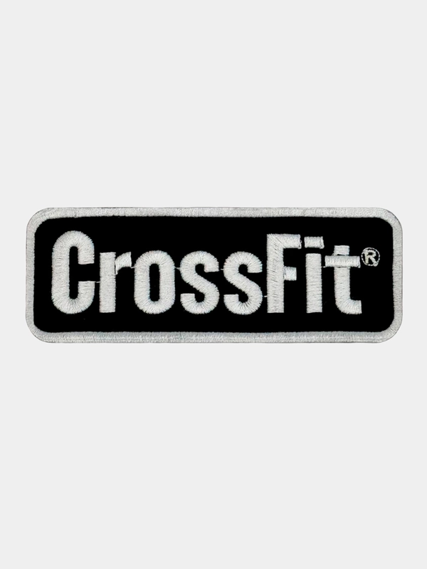 Нашивка шеврон на одежду CrossFit, на липучке