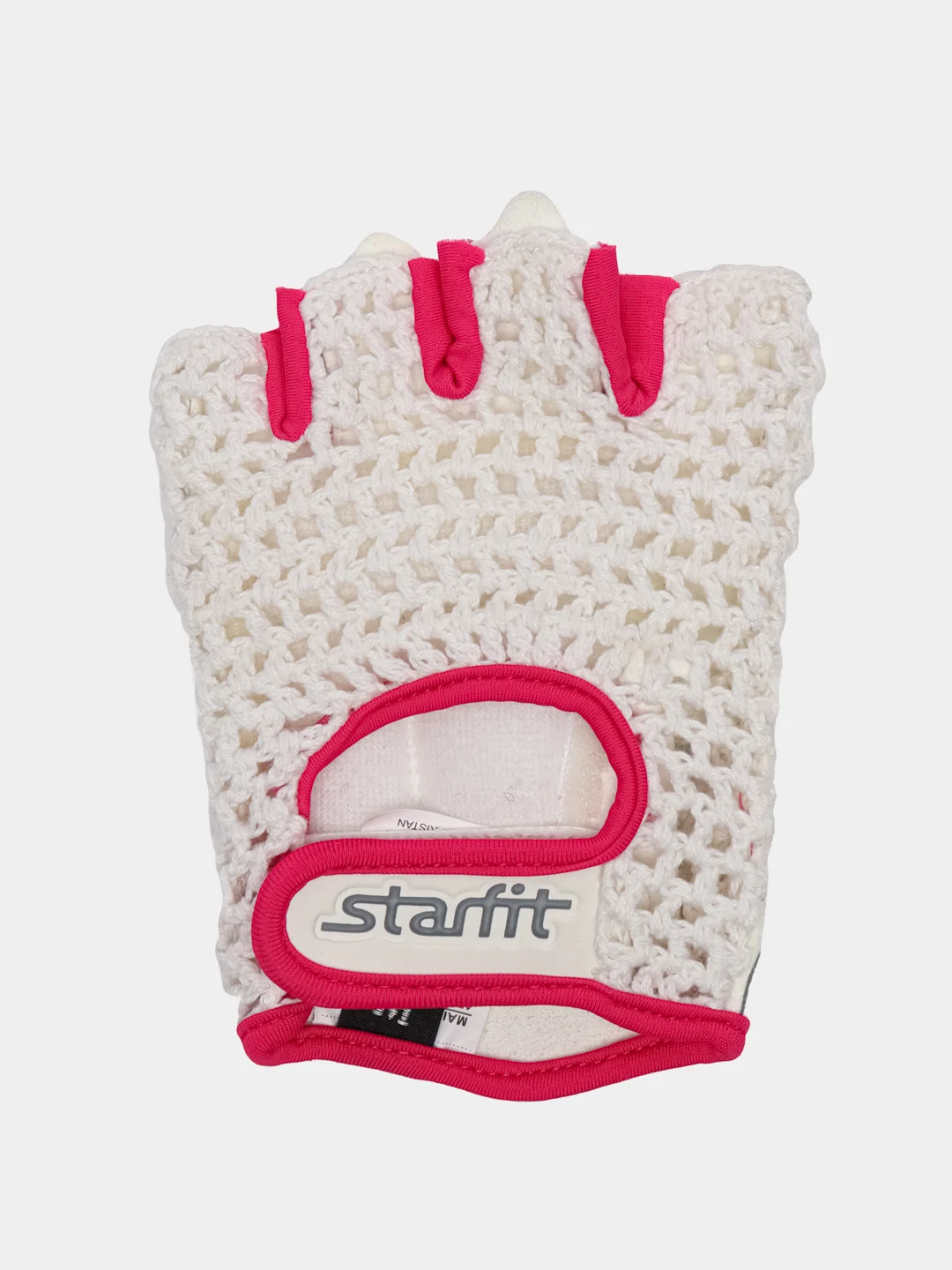 Розовый перчатки для фитнеса Starfit