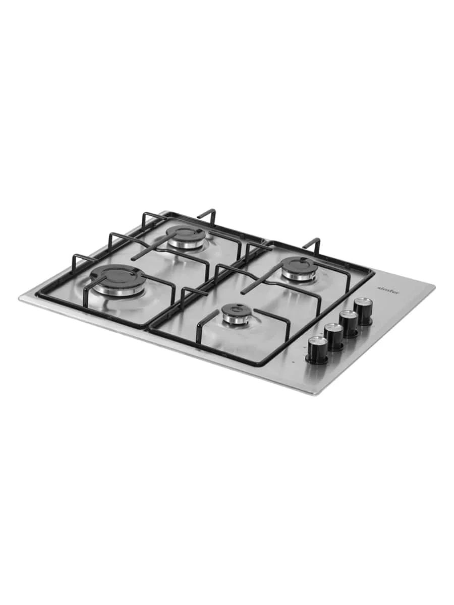Газовая варочная панель Simfer H60Q40M400 H60Q40B400 серия Comfort, с автоподжигом
