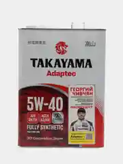 Моторное масло Takayama Adaptec 5W-40 API SN/CF ACEA A3/B4 (такаяма)