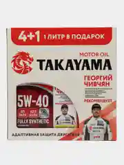 Моторное масло Takayama Adaptec 5W-40 API SN/CF ACEA A3/B4 (такаяма)