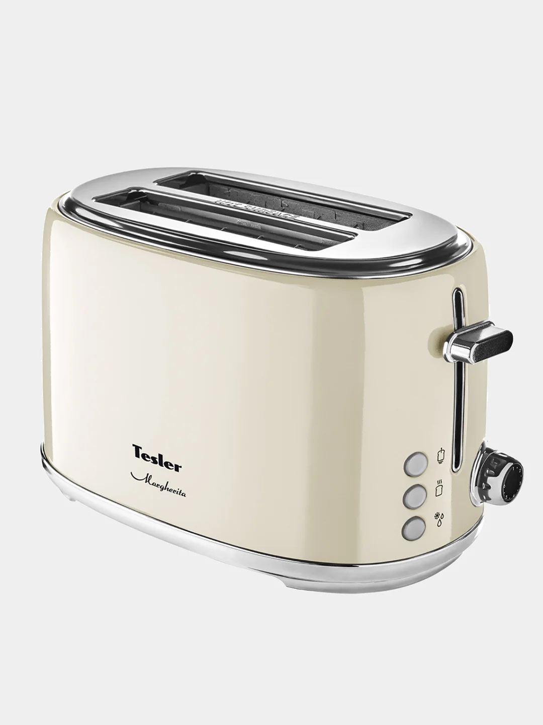 Бежевый тостер TESLER TT-255
