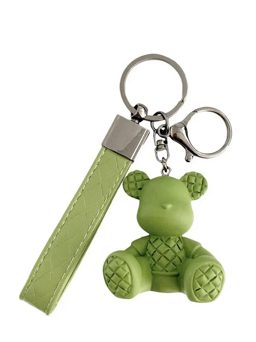 Брелок для ключей Bearbrick зеленый