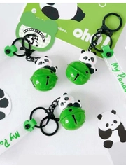Брелок для ключей Panda с колокольчиком
