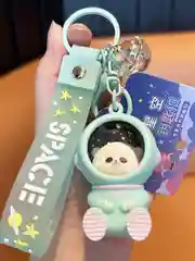 Брелок для ключей Kawaii Space панда в скафандре