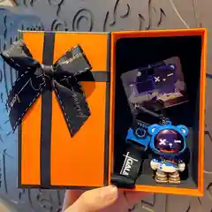 Брелок для ключей Kawaii Bearbrick синий