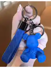 Брелок для ключей Bearbrick синий