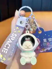 Брелок для ключей Kawaii Space зайка в скафандре
