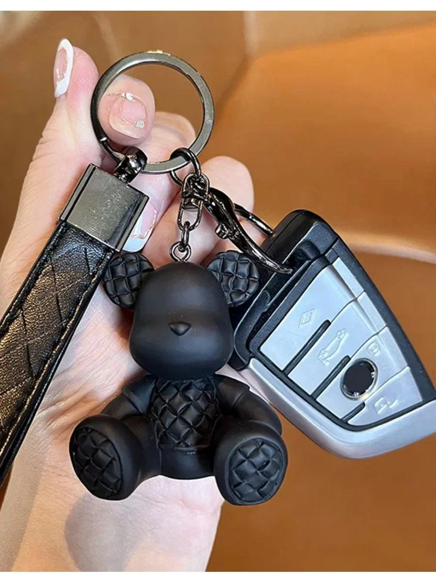 Брелок для ключей Bearbrick черный