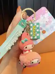 Брелок для ключей My melody Victory на персиковом барашке