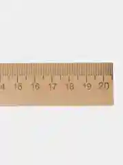 Оптом. Линейка деревянная 20 см (по 1,4,7,10,15,20,30шт)