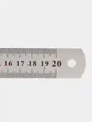 Оптом. Линейка металлическая, 20 см (по 1,4,7,10,15,20,30шт)