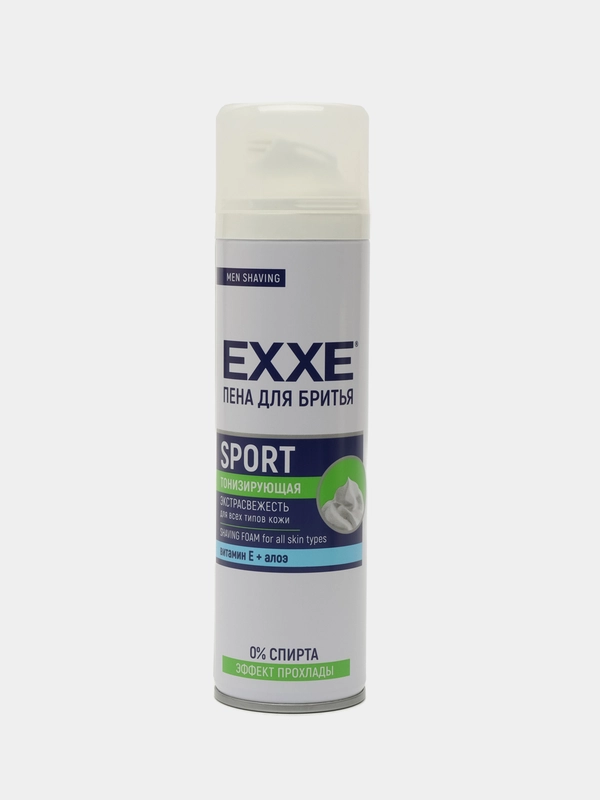 Пена для бритья "Exxe" Sport (тонизирующая)