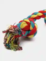 Разноцветный игрушки для собак мелких, средних и крупных пород с канатами