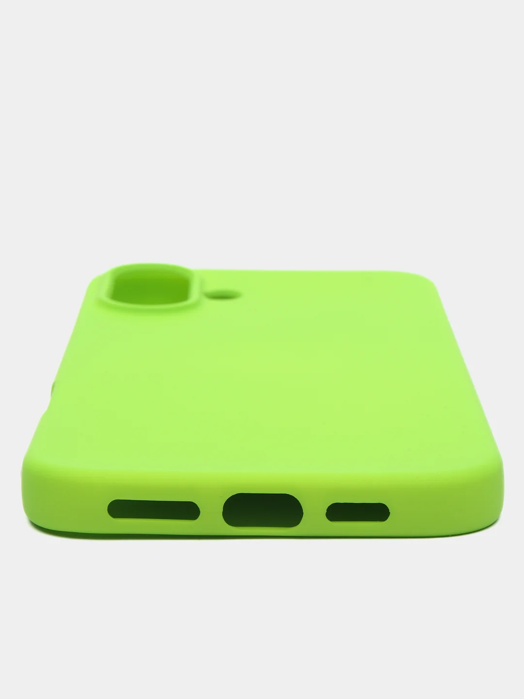 Лайм чехол для iPhone 16/16 Pro/16 Pro Max/16 Plus, Silicone Case силиконовый софт тач