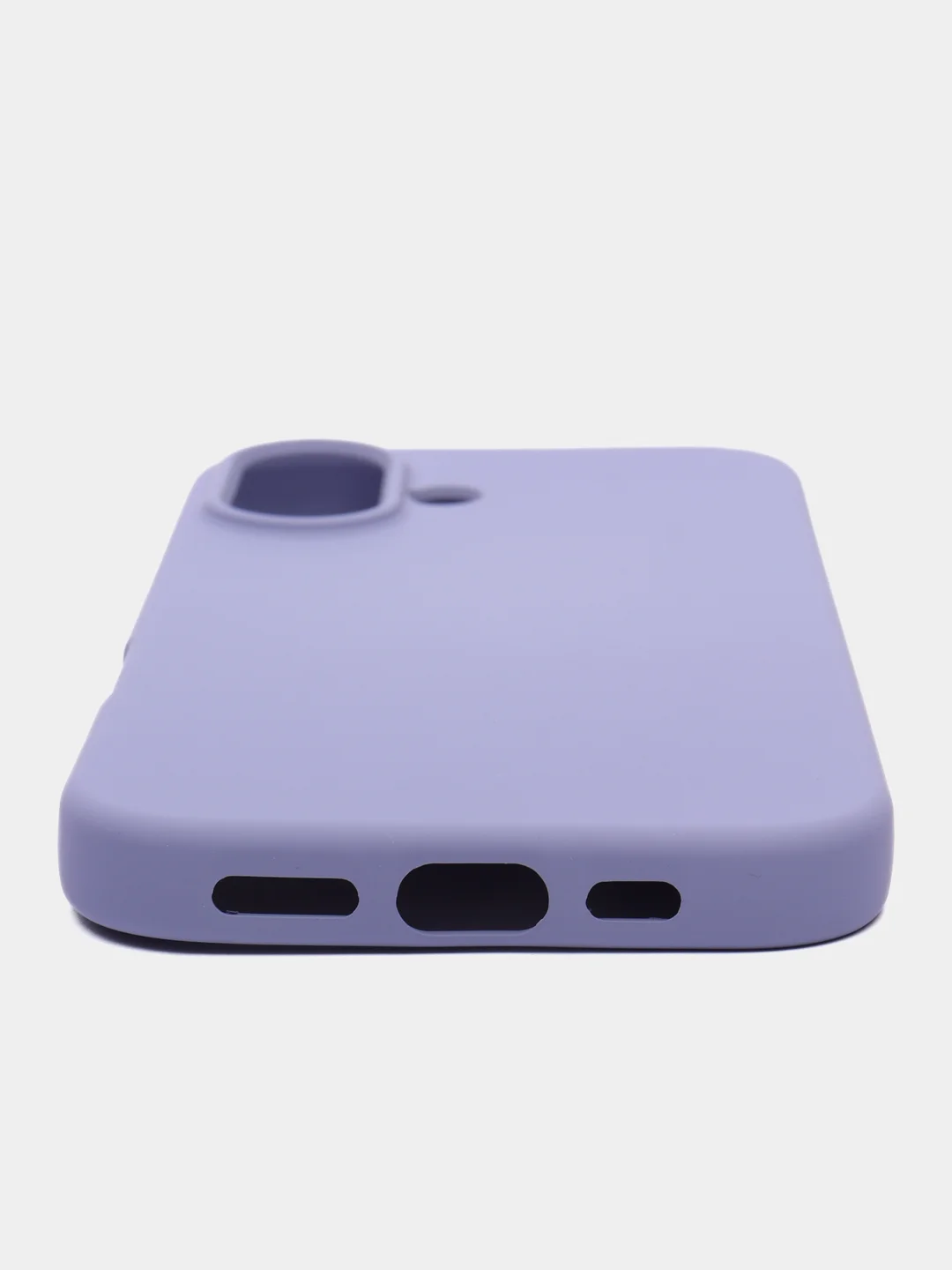 Лавандовый чехол для iPhone 16/16 Pro/16 Pro Max/16 Plus, Silicone Case силиконовый софт тач