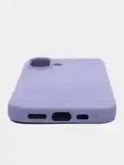 Лавандовый чехол для iPhone 16/16 Pro/16 Pro Max/16 Plus, Silicone Case силиконовый софт тач