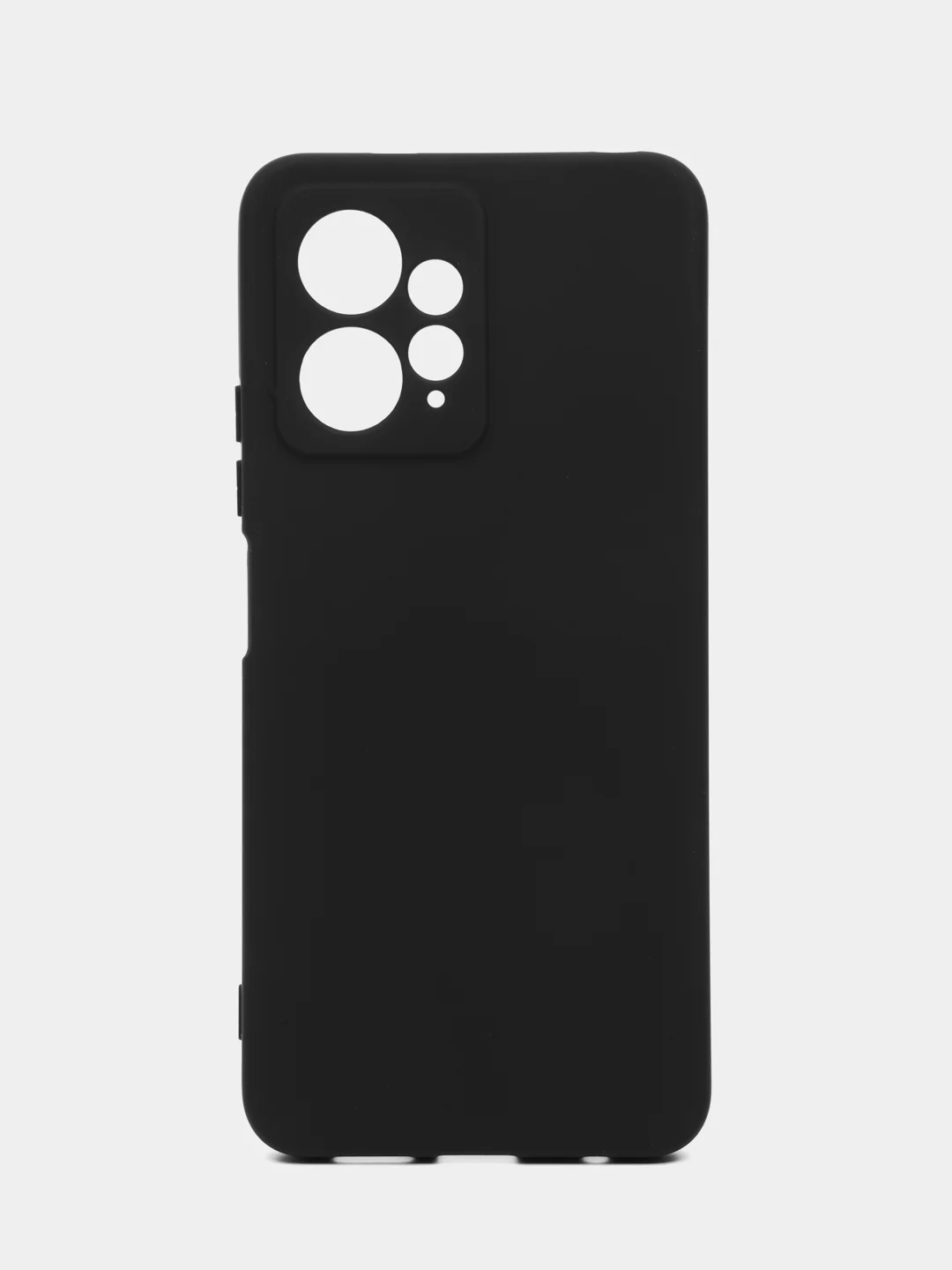 Черный чехол для Xiaomi Redmi Note 12 4G (Сяоми Редми Ноут 12 4 Джи) Silicone Case