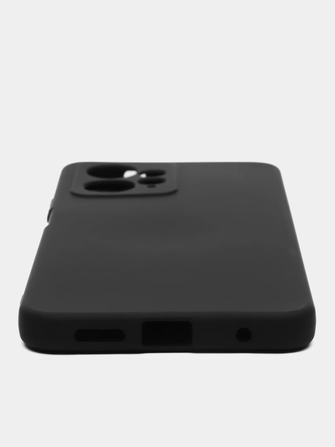Черный чехол для Xiaomi Redmi Note 12 4G (Сяоми Редми Ноут 12 4 Джи) Silicone Case