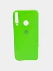 Салатовый чехол Silikone Cover для Huawei Y7P / P40 Lite E