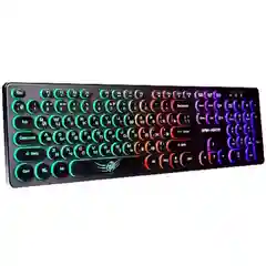 Клавиатура игровая Dialog KGK-16U black Gan-Kata 104кл. радуж. подсв. чёр. 1.6м KGK-16U BL