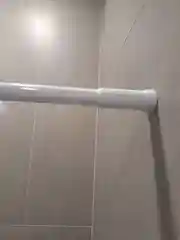 Карниз для ванной телескопический раздвижной