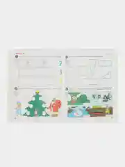 Рабочая тетрадь Я считаю до пяти для детей 4-5 лет. Цветная