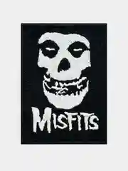 Нашивка шеврон на одежду Misfits, на липучке